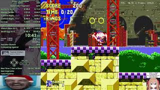 Sonic 3 Speedrun With Eye Tracking