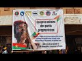 Congresso Sankarista di Ougadougou alla Maison du People, 1 novembre 2021