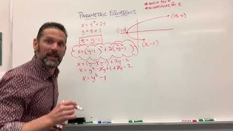 Rectangular Equations from Parametric Equations