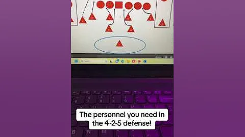 The personnel you need in the 4-2-5 defense!