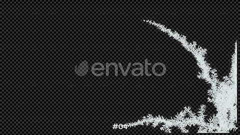 Frost Frames 2-5 Clips-4K | Motion Graphics - Envato elements