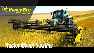 Honey Bee Tractor Mount Swather | Setting Up
