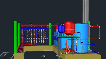 Проектирование 3D котельной