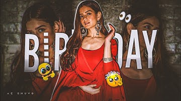 Birthday Edit 💌📌 Alight Motion XML File BY - @aeshuvo