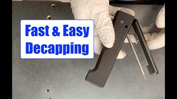 The Harvey Deprimer Decapper – Fast, Clean, and Easy Decapping!