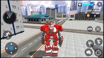 Dolphin Robot Transform Wars - Android Gameplay #2