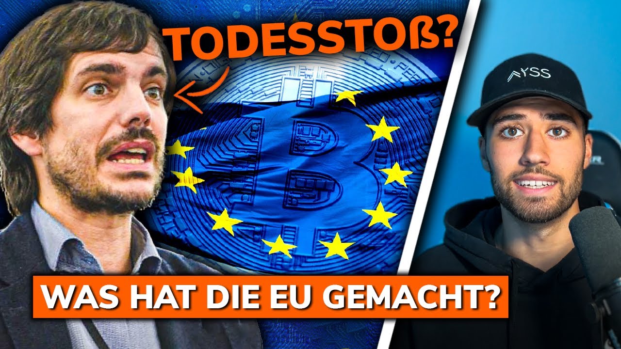 ACHTUNG❗Diese EU REGULIERUNGEN verändern ALLES für BITCOIN & CO.🚨 TFR & MiCA erklärt👨⚖️
