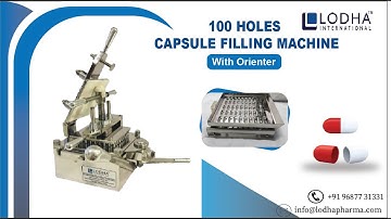 Latest Capsule Filling Machine, Fill 100 Capsules in a Minute (Easy to Use)