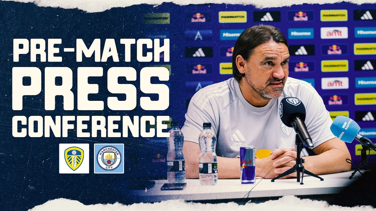 Daniel Farke press conference | Leeds United v Manchester City | Premier League