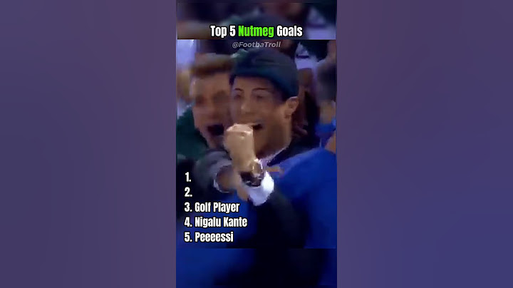 Top 5 NUTMEG Goals in Football