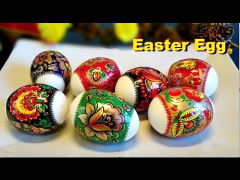 How to Decorate Easter Eggs Cara Menghias Telur Paskah  