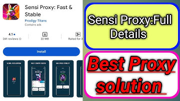 Sensi Proxy Full Review | Fast, Stable & Secure VPN/Proxy Service Explained!