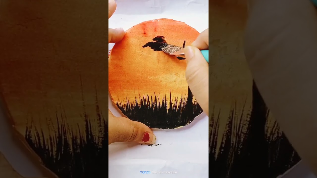 #sunsetpainting
