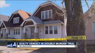 Man found guilty in double murder trial