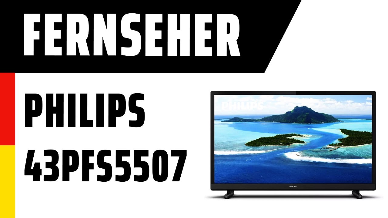 Fernseher Philips 43PFS5507/12 (PFS5507) | Test | Deutsch - YouTube