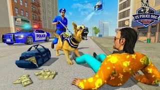 US Police Dog Gangster Chase - Police Dog Simulator | Android iOS Gameplay screenshot 4