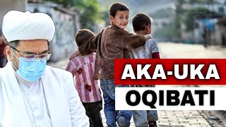 Ака-ука оқибати|Нуриддин хожи домла