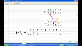Product in two-line form Example 1