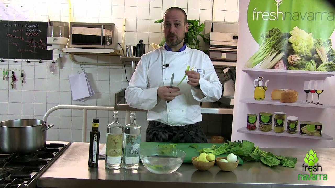 Cómo limpiar, pelar y cocinar la borraja