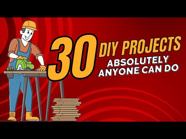 30 Easy Diy Projects For Beginners That Increase Your Home Value Youtube