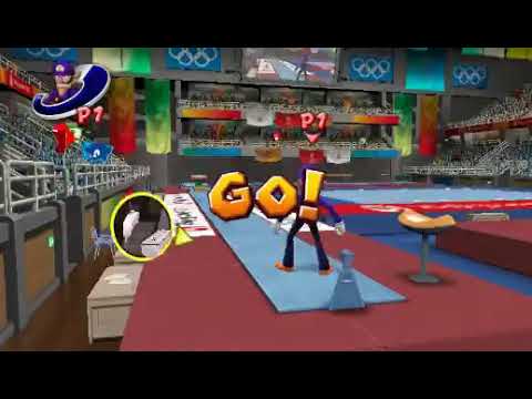 Mario Sonic At The Olympic Games Vault Waluigi