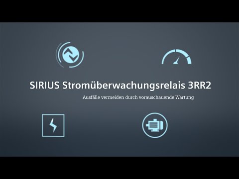 Überwachungsrelais SIRIUS 3RR2 Produktvideo