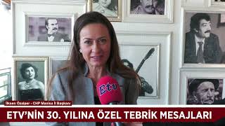 Etvnin 30. Yılına Özel Tebrik Mesajları