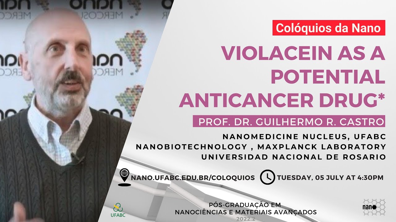 Violacein as a potential anticancer drug - Prof. Dr. Guillermo R. Castro