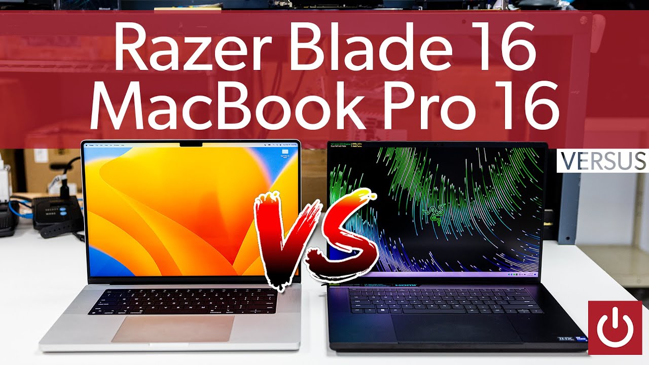 Epic Laptop Battle! Razer Blade 16 vs MacBook Pro 16
