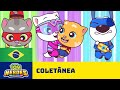 Aventuras malucas e misteriosas dos Talking Tom Heroes (Coletânea de Desenhos)