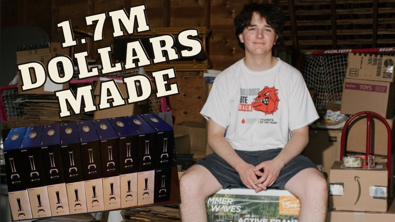 MEET THE 16 YEAR OLD PS5 AND XBOX SERIES X SCALPER WHO MADE 1,700,000 DOLLARS SCALPING CONSOLES