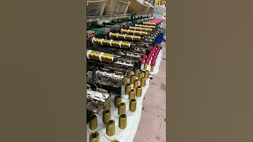 Cone winding machine spun polyester yarn vicosh yarn #9427323741 #windingmachine