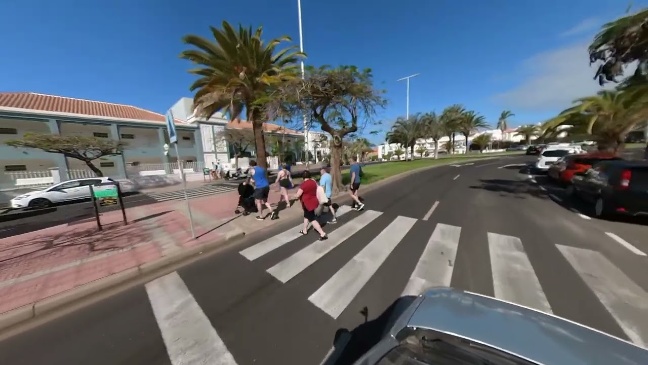 ST EUGENIO TO LA CALETA - DRIVE AROUND COSTA ADEJE, TENERIFE