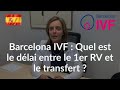 Barcelona ivf quel est le dlai  entre le 1er rv et le transfert 