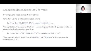 0302: Advantages/disadvantages of plain-text files