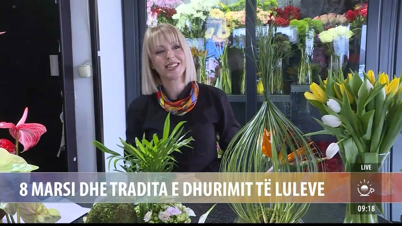 8 Marsi dhe tradita e dhurimit të luleve - Ritmi i Ditës, TVM2