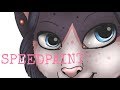 Speedpaint  miraculous ladybug marinette kittinette