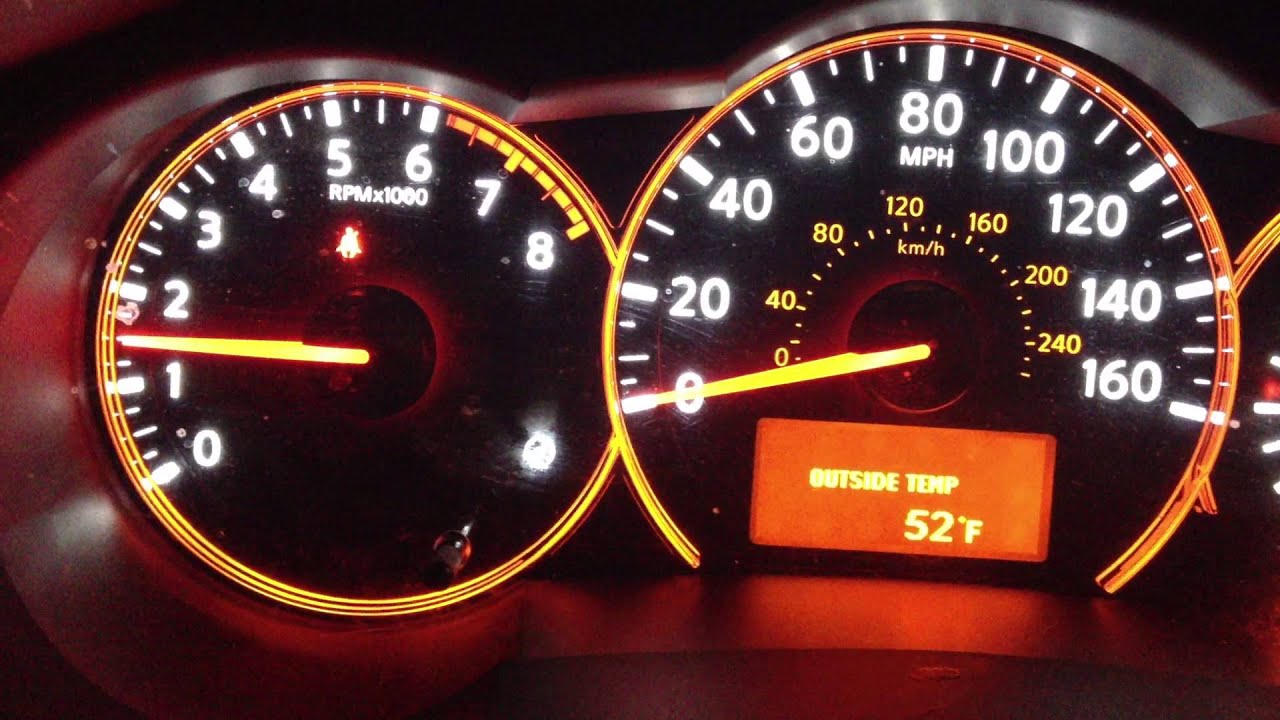 Tachometer Going Crazy
