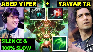 ABED VIPER + YAWAR TEMPLAR! 100% Slow Eye of Skadi and Blink Dagger! Dota 2 Full Gameplay