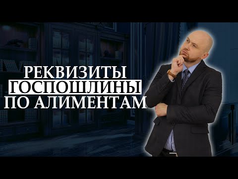 Как посмотреть реквизиты госпошлины при подаче на алименты на судебный приказ  / Видео инструкция