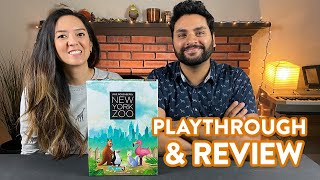 New York Zoo - Playthrough & Review (Uwe Rosenberg Series)