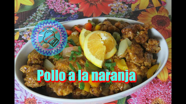 pollo a la naranja ,  las recetas de anita