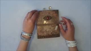 Flipbook vintage KoOp mit Hand in Hand kreativ