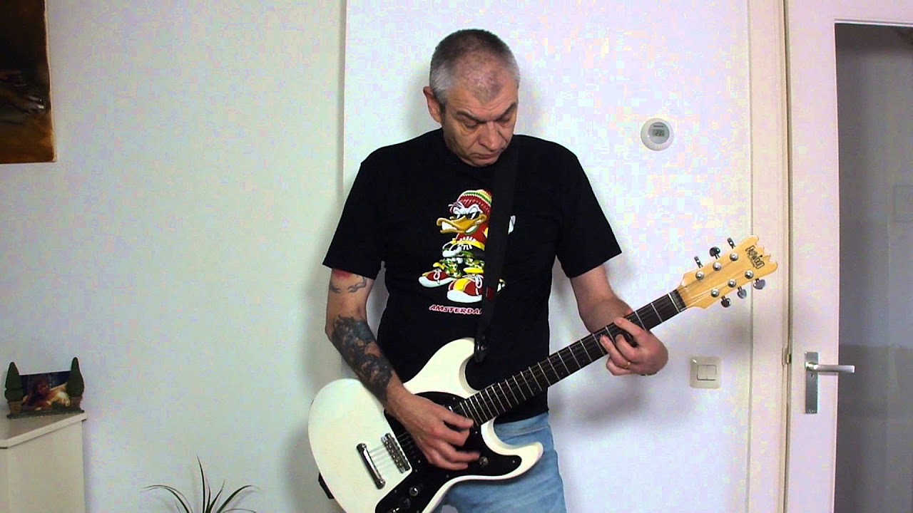 RAMONES - Durango 95 (guitar cover with and without backing track)