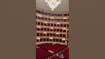 Inside La Scala Opera House | Milan, Italy