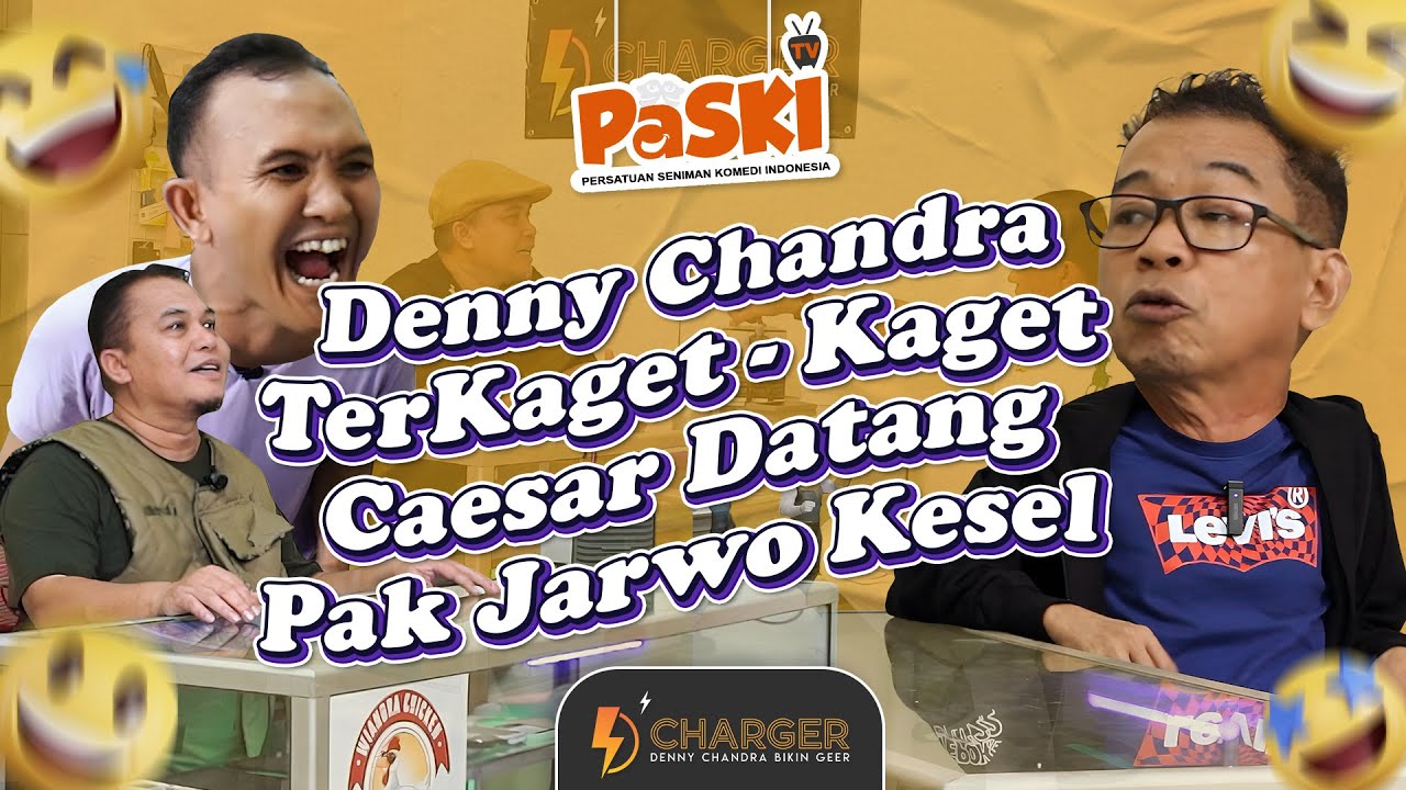Jarwo Kwat Cari Laptop di Counter HP Denny Chandra Tiba Tiba Caisar Dateng Bikin Kesel [D'Charger]