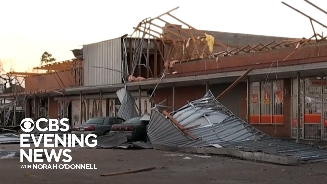 Search for survivors after deadly tornado outbreak - YouTube