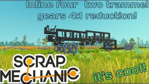 I made my FIRST Piston Engine Car! | Scrap Mechanic