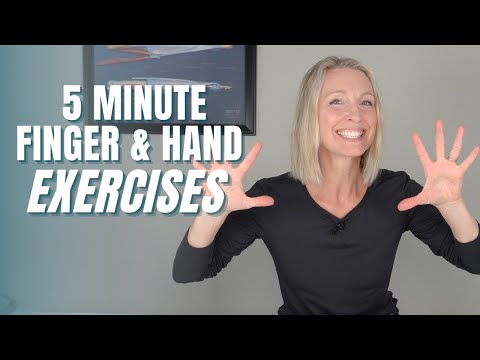 5 Minute Finger and Hand Stiffness Exercise Routine for Both Hands: No Equipment Required