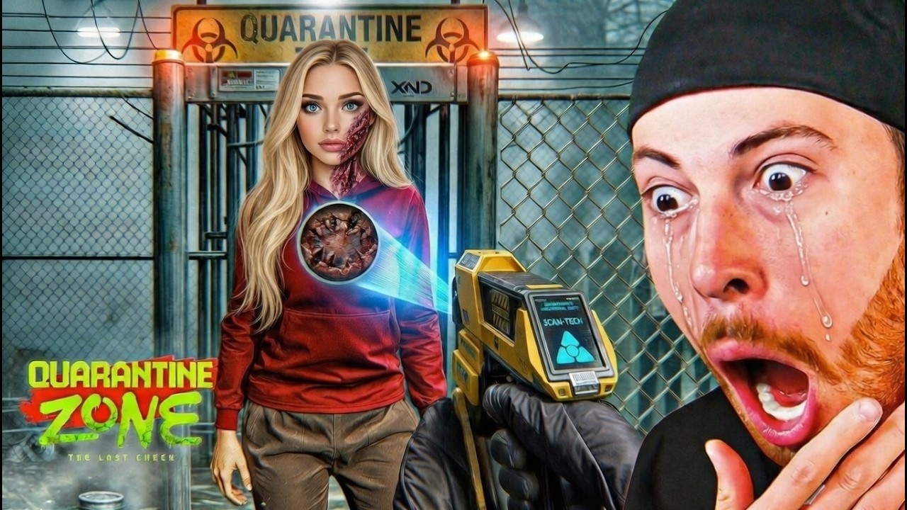 MY WIFE IS INFECTED! FUNNIEST ZOMBIE Quarantine Zone The Final Check